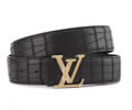 Louis Vuitton LV Leather belt best quality 1:1 W3.8