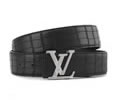 Louis Vuitton LV Leather belt best quality 1:1 W3.8