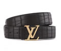 Louis Vuitton LV Leather belt best quality 1:1 W3.8