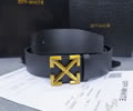 OFF WHITE Leather belt best quality 1:1 W 38MM