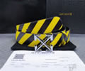 OFF WHITE Leather belt best quality 1:1 W 38MM