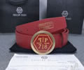 PHILIPP PLEIN Leather belt best quality 1:1 W 38MM