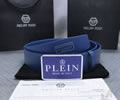 PHILIPP PLEIN Leather belt best quality 1:1 W 38MM