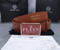 PHILIPP PLEIN Leather belt best quality 1:1 W 38MM