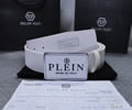 PHILIPP PLEIN Leather belt best quality 1:1 W 38MM