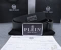 PHILIPP PLEIN Leather belt best quality 1:1 W 38MM