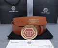 PHILIPP PLEIN Leather belt best quality 1:1 W 38MM