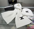 CELINE Winter Scarves and Cap Set With box best quality