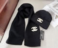 CHANEL Winter Scarves and Cap Set with box best quality