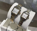 CARTIER Panther Lovers watch Mens 27mm Womens 22mm 2Piece
