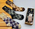 LV Socks 3Piece in box