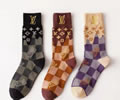 LV Socks 3Piece in box