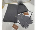 Loro Piana Scarves and Cap and Glove 3 piece Set