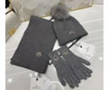 MONCLER Scarves and Cap and glove Set 3 Piece