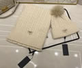 PRADA Scarves and Cap Set
