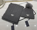 PRADA Scarves and Cap Set