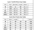 263 Suits Men M-XXXL Size Table