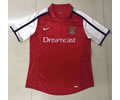 Arsenal home red retro soccer jersey 2000