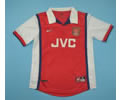 Arsenal 98-99 home red retro soccer jersey