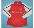 Arsenal 00 home long sleeve retro soccer jersey