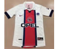 Paris away white 98 retro soccer jersey