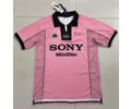 Juventus away pink 97-98 retro soccer jersey