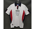 England home white 1998 retro soccer jersey