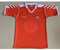 Denmark home red 1998 retro soccer jersey