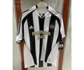 Newcastle home black - white 05-06 retro soccer jersey