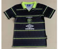 Celtics away black 1998 retro soccer jersey