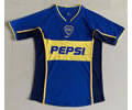 Boca home blue 2002 retro soccer jersey