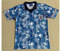 England third away blue 1990 retro soccer jersey