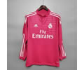 14-15 Real Madrid away Long Sleeve retro soccer jersey