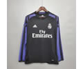 15-16 Real Madrid Long sleeve Third away retro soccer jersey