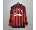 06-07 AC Milan Long sleeve home retro soccer jersey