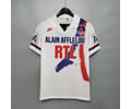 90-91 Paris white away retro soccer jersey