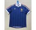 1982 France home retro soccer jersey