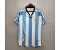 1998 Argentina home retro soccer jersey