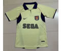 2002 Arsenal away retro soccer jersey