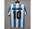1986 Argentina home retro soccer jersey
