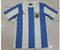 1985 Argentina home retro soccer jersey