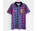 1990 Scottland away retro soccer jersey