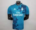 17-18 Real Madrid third away player version soccer jersey