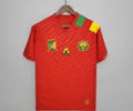 Cameroon red soccer jersey