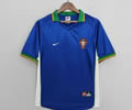 1998 Portugal away retro soccer jersey