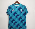 22-23 Juventus blue training suit soccer shirt
