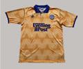 91-92 Leeds United away retro soccer jersey