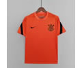 22-23 Corinthians Pre-match training orange soccer jersey