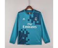 17-18 Real Madrid third away long sleeve retro soccer jersey