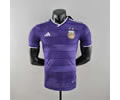 2022 Argentina purple player version soccer jersey